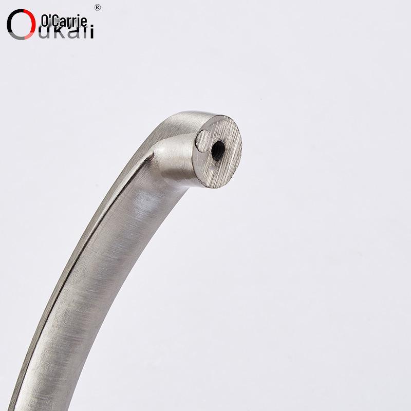 Bright Chrome Brushed Aluminum Alloy Shower Room Cabinet Handle 3011