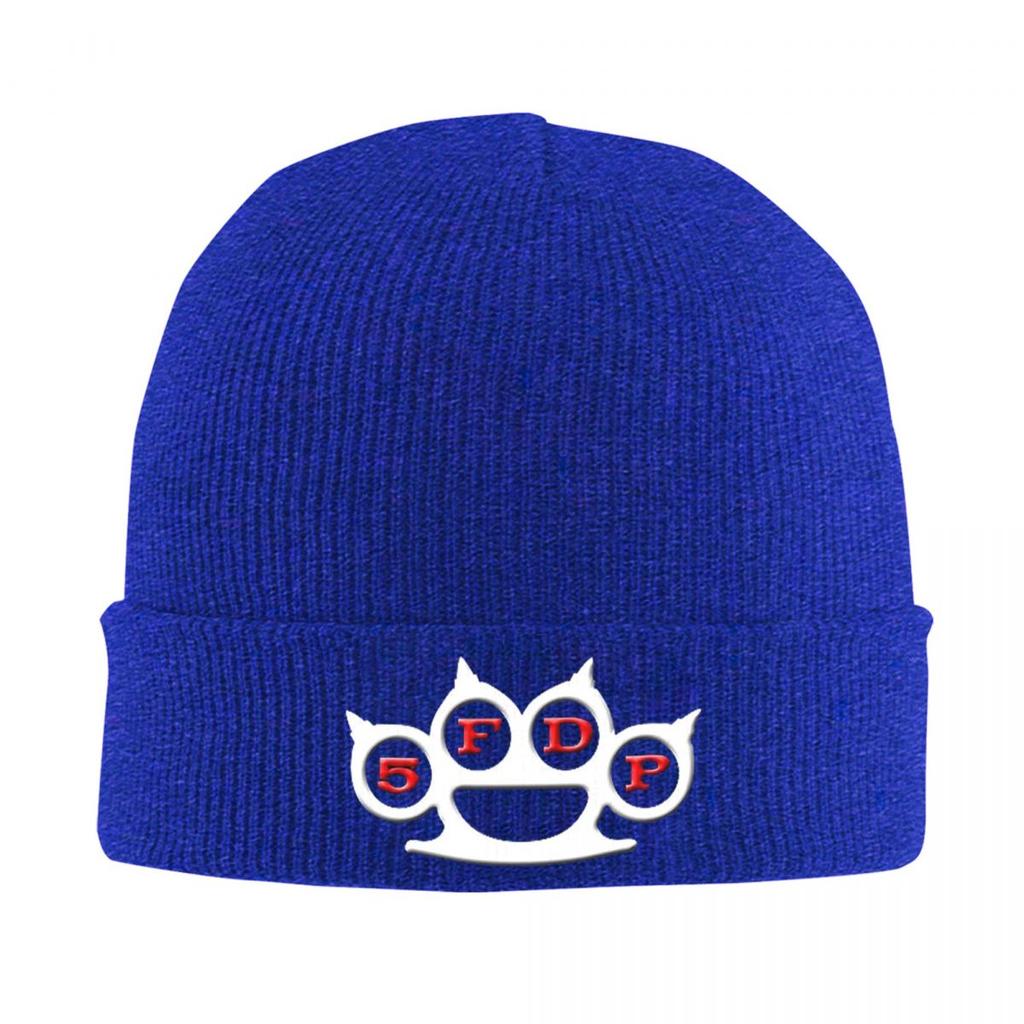 Five Finger Death Punch Warm Knitted Cap Winter Knit Bonnet Hat Skullies Beanies Hip Hop Caps for Unisex