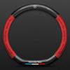 CRV1 Car Steering Wheel Cover Anti Slip Protection Cover For Mercedes Benz W203 W204 W205 W206 W212 CLK GLA B C E S Class Accessories