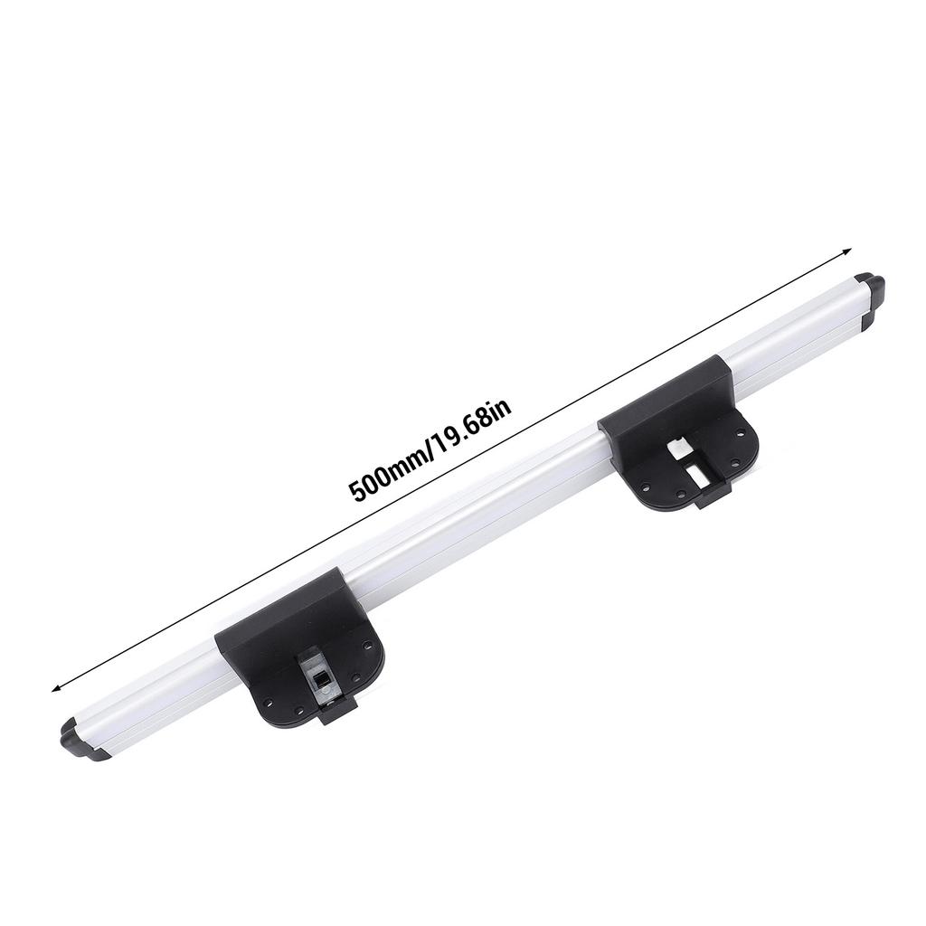 500mm RV Table Rail Wall Mount Support Aluminum Alloy RV Table Rail Stable Support for Camping Yacht Boat Caravan Accessories