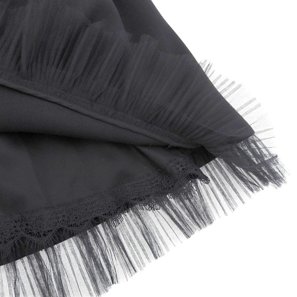 FOXEY Beautiful Lllian tulle docking dress for women, black, size 38, 45023, 24AW dress 38 blackUsed