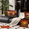 2D Desert Sunset Boho Throw Pillow Covers** Pattern Cushion Cover Suitable For Sofa Bedroom Car Pillow Cover
