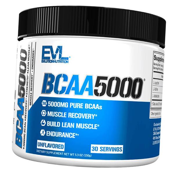 BCAA для мышечной массы, BCAA 5000 Powder, Evlution Nutrition (28385003)