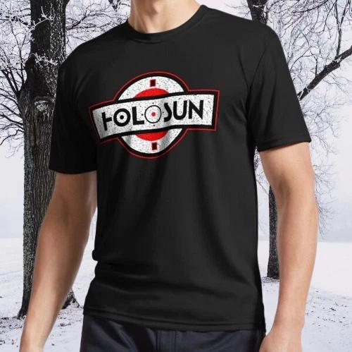 

Holosun Red Dot Scope Sight Badge Patch Logo TEE T-Shirt Funny Size S to 5XL 3XL