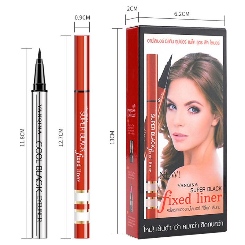 Creion negru Creion lichid pentru ochi Pen Machiaj de lungă durată Creion Frumusețe Cosmetic Eyeliner