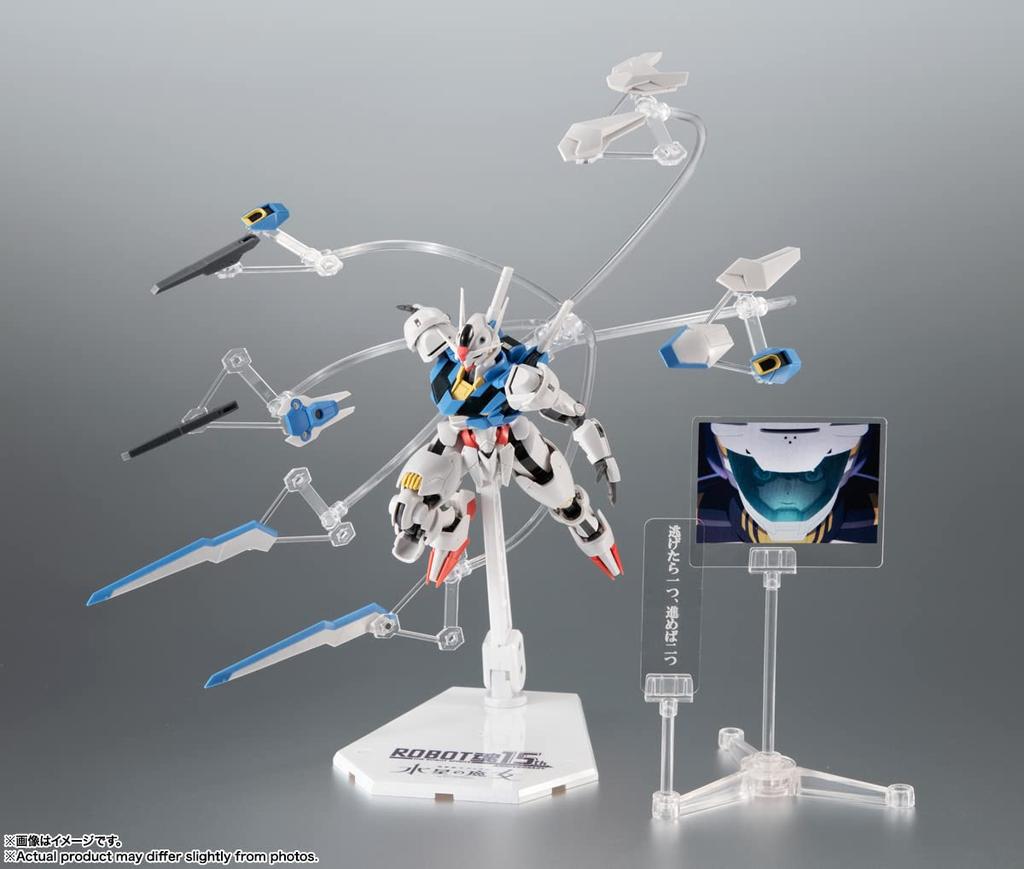 TAMASHII NATIONS ROBOT Spirits Mobile Suit Gundam Witch of Mercury Gundam Aerial Spirits 15th 125mm painted movable figure XVX-016 ver. A.N.I.M.E.