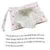 Portable Wet Wipes Case, Reusable & Refillable Travel Wipes Dispenser, Eco-Friendly Handy Baby Wipes Holder, Compact Size 17.8x13.7cm, Cute Cat Design