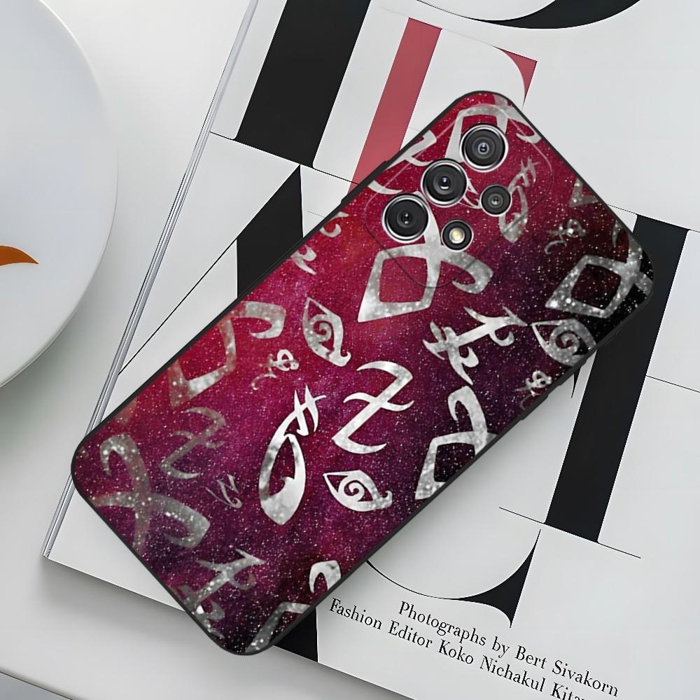 Shadowhunters Phone Case for Sumsung Galaxy S24 S23 S22 S21 S20 A24 A34 N20 M54 A54 A53 Fe Plus Ultra Black Soft Cover