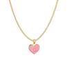 Contemporary Zodiac Heart Necklace With Layered Chain Perfect For Fashionable Women