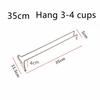 Bar Tool Wine Glass Holder Bartender Hanging Stemware Stand Teacup Goblet Hanger Shelf Home Kitchen Bar Sipplies Goblet Rack