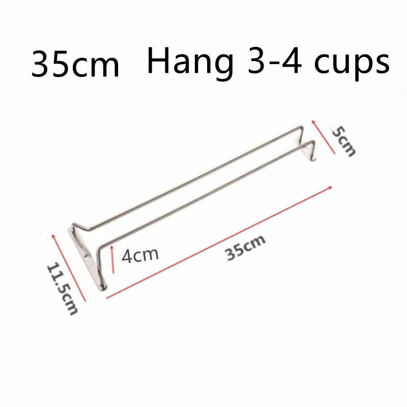 Bar Tool Wine Glass Holder Bartender Hanging Stemware Stand Teacup Goblet Hanger Shelf Home Kitchen Bar Sipplies Goblet Rack