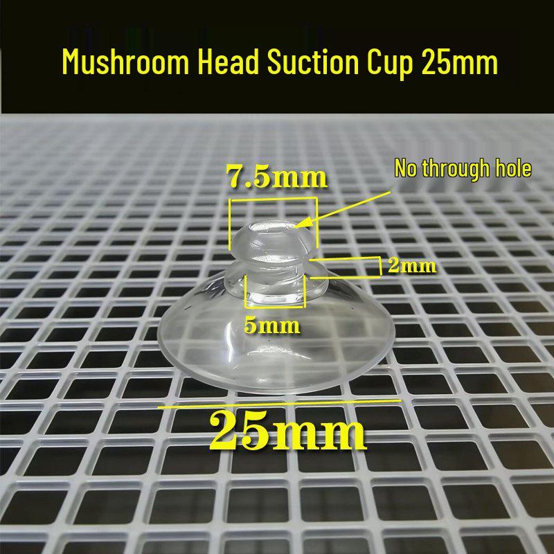 Mushroom Head Suction Cup Baby Toy & Accessories for Glass Boards