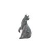 Elegant Zinc Zinc Alloy Animal Brooch Gold Silver Vintage Leopard Pin Running Horse Brooches  New Year