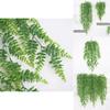 Artificial Green Grass Wall Art 122cm Large Decorative Hanging For Indoor Garden Display