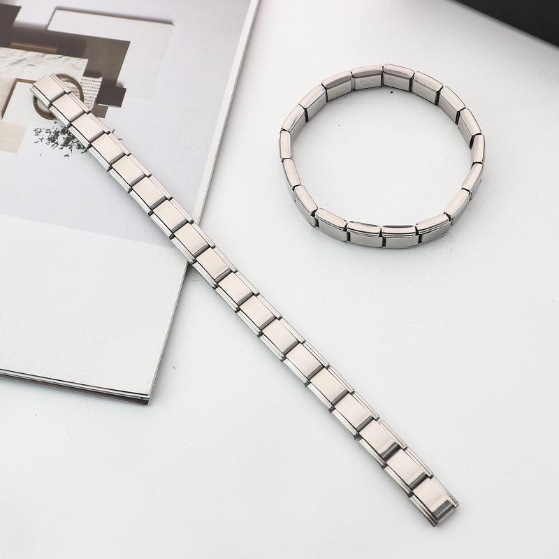 Stainless Steel Engraved Adjustable Bracelet: Versatile Titanium Steel Jewelry