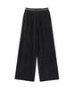 Teulimingbeodeu Banding Terry Pants [Black]