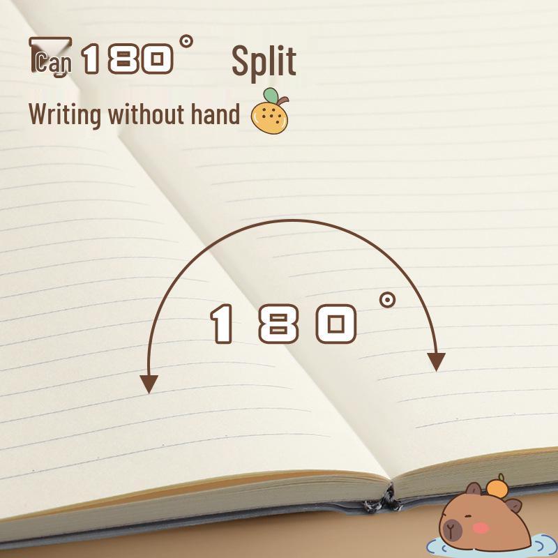 High-Value A5 Student Office Notebook with Thickened Personalized Plastic Cover