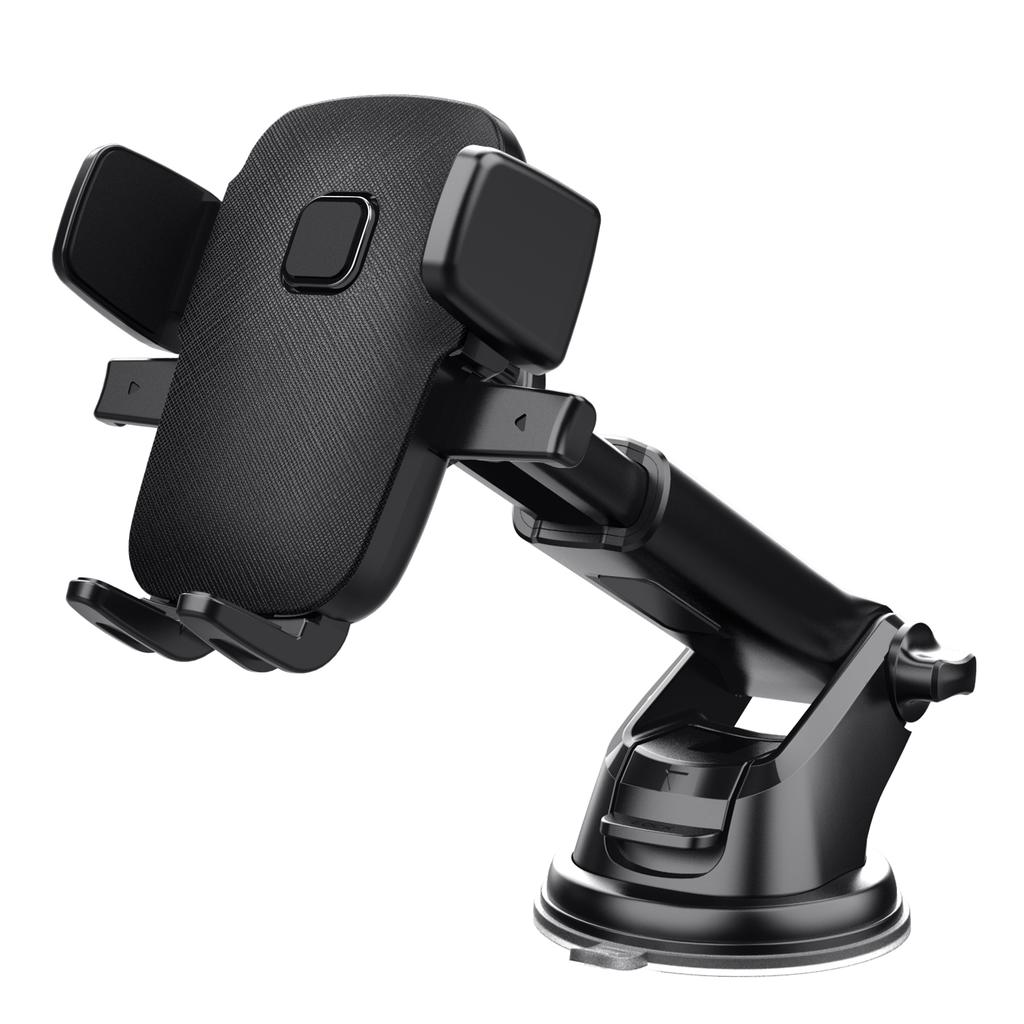 ML-197 For Car Dashboard/Windshield Extendable Arm Phone Holder 360 Degree Rotation Suction Cup Mount Bracket