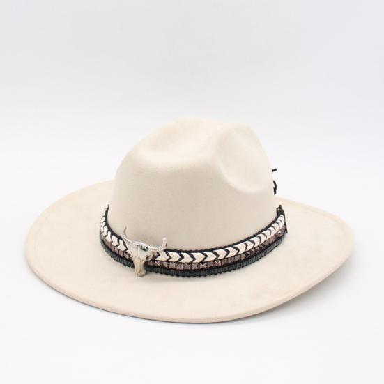 Cowboy Hat for Women And Men Shapeable Brim Western Cowgirl