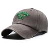 Spring and Autumn New Patch Embroidery Three-dimensional Alphabet Baseball Cap Men and Women Washed Faded Old Shade Cap