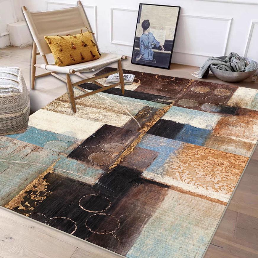 Nordic High-End, Dirt-Resistant Carpet for Living Room and Bedroom