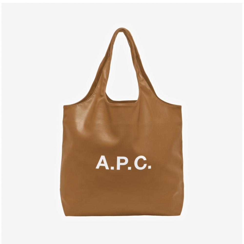 A.p.c Ninon Tote Bag M61565 Cab Camel