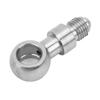 AN 4 Eye Banjo Adapter Stainless Steel Fitting Accessory Fit for M12 Banjo Bolts