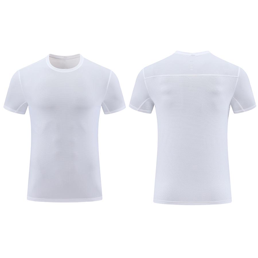 Quick-Dry Cool Short Sleeve Fitness Running T-Shirt - Breathable, Loose Crew Neck for Outdoor Sport