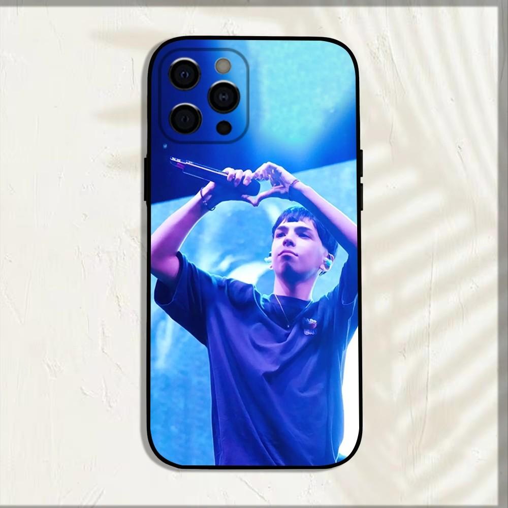 Singer M-Milo J Phone Case For iPhone 16,15,14,13,12,11,Pro,X,XS,Max,XR,Plus,Mini Soft Black Cover