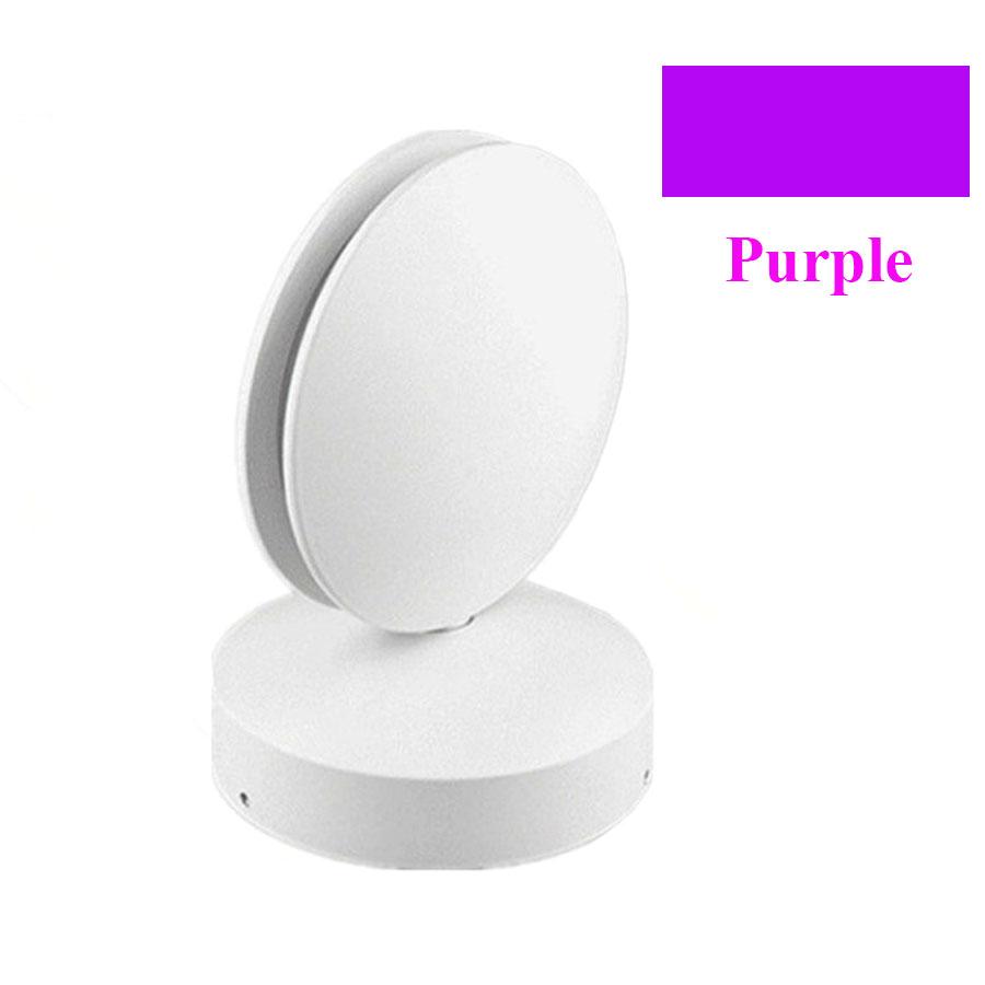 

12 Вт RGB Подоконник Светильник 360 градусов узкий луч светодиодный настенный светильник оконная дверная рама настенные светильники для отеля ресторан бар декор фиолетовый