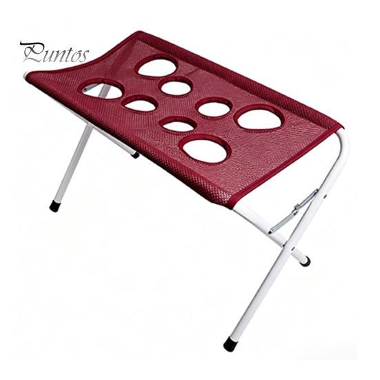Foldable Pet Bath Stand Dog Grooming Hammock Stand, Cat 8-Hole Small Bathing Assistant Washing Station for Medium Dogs, Nail Trimming And Harness