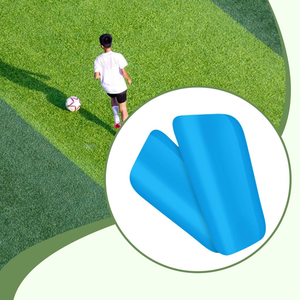 Football Shin Guards, Soccer Leg Protection Accessories And Adults, Lightweight,