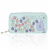 Biggdesign Bicycle Patterned Blue Wallet