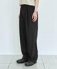 MINAV Comfort Linen Elastic Waist Single-Pleat Wide Pants [3 Colors]