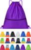 Spogear Waterproof Drawstring Gym Pool Adult Sports Gym Clothes Girls Black [Spogear] Bag, Bag, Men's & Women's, Bag, Bag, Bag, & Boys, (Purple)