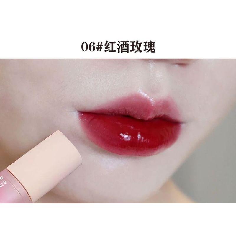 Cappuvini - Love Heart Mirror Lip Gloss - 6 Colors