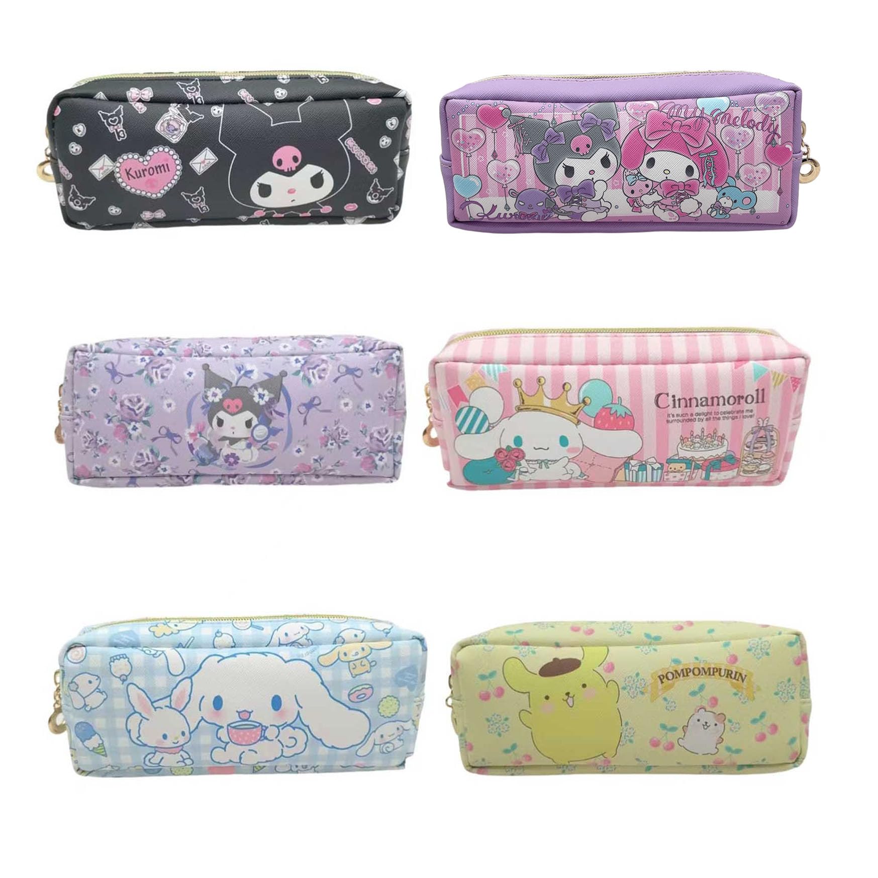 LYLIDIA Kuromi Pencil Pen Pen Kuromi Pen Storage Stationery Stationery Small Item for Elementary School Junior High School High School University and