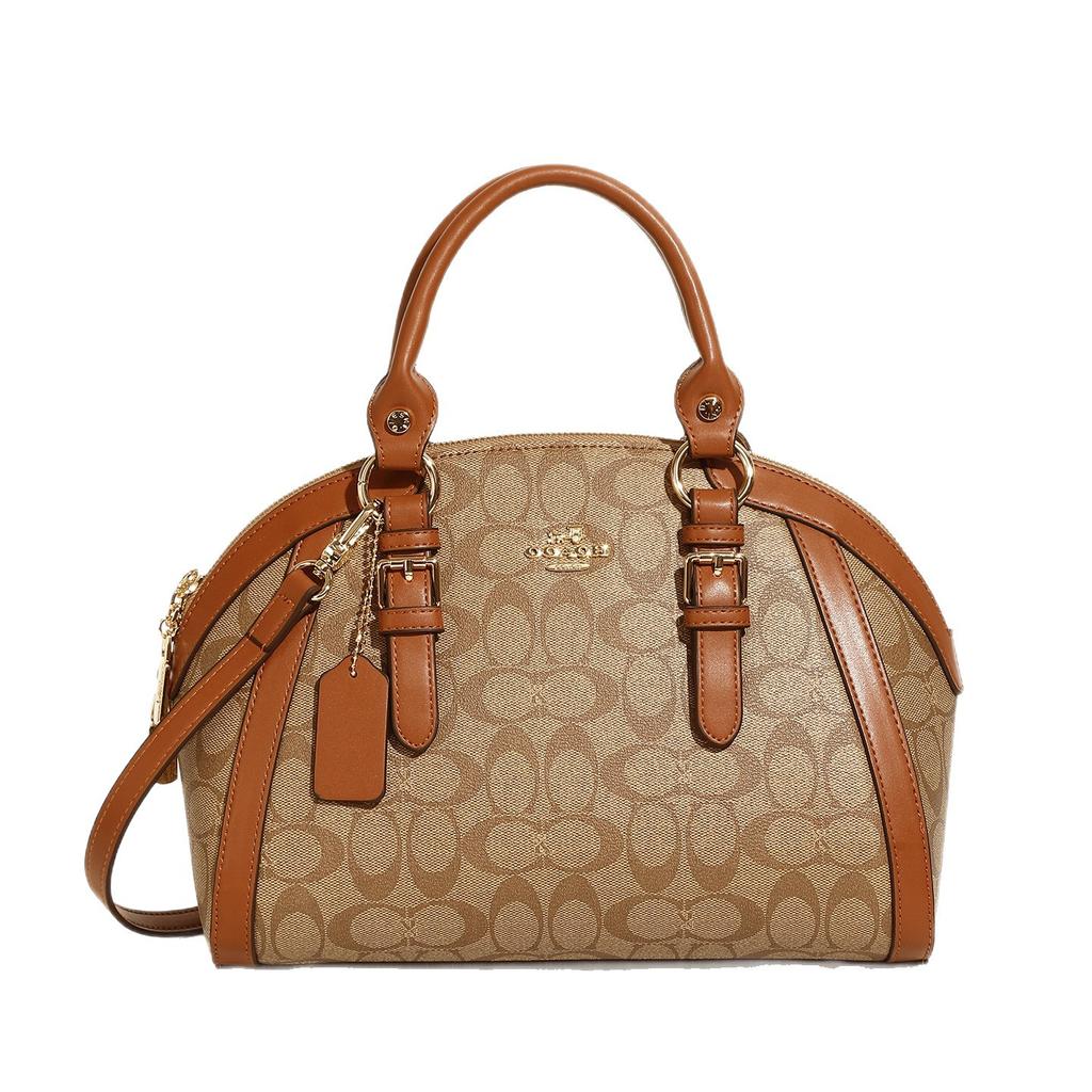 Damenhandtasche, Echte Lederhandtasche, Neue High-End Mode Retro Muschel-Tasche für Damen, Einzelne Schultertasche Umhängetasche