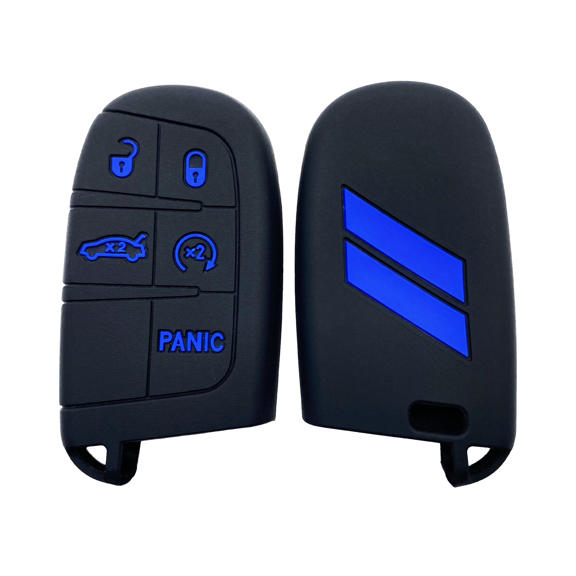 

Silicone Car Key Cover, Fits Jeep & Dodge, Anti-Fall Design