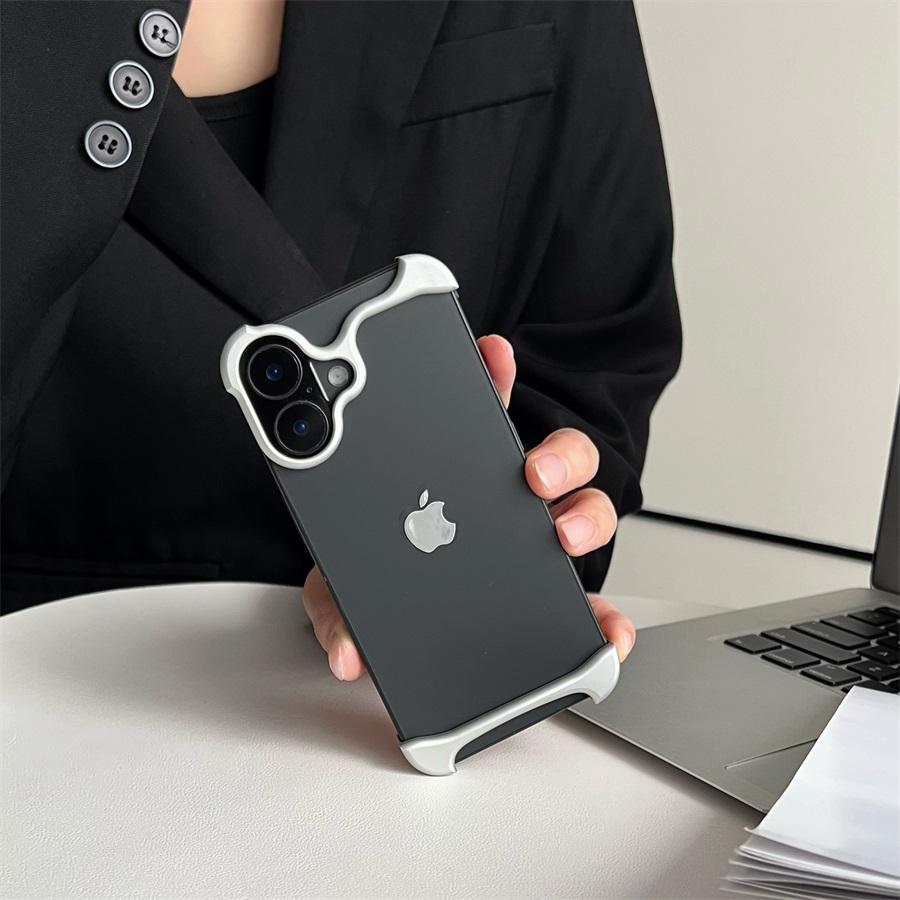 Luxury Aluminum Metal Bumper Phone Pulse Case For IPhone13 14 15 16 Pro Max 16Pro Plus Urban Lightweight Phone Cover