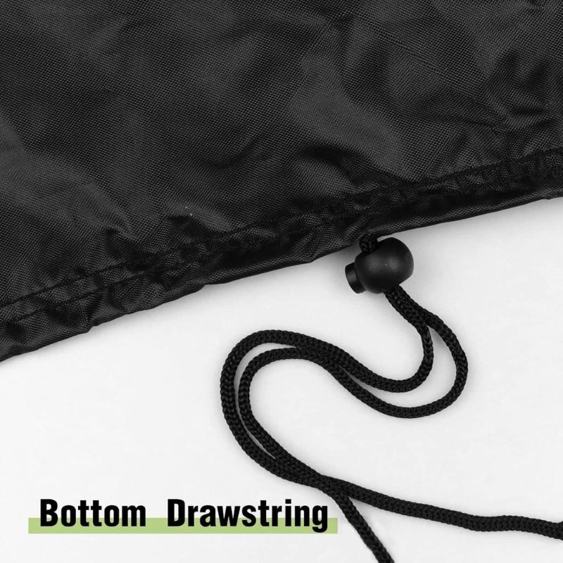 Bad Weather Prevent Patio Bar Table Protectors 55Inch Oxford Cloth Dustproof Water Resistant Cover For Outdoor Bistro Use