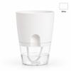 Hydroponic Self-Watering Transparent Flower Pot 1Pcs Lazy Plant Pot for Dorm Desktop Green Plant Decoration