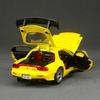 1/32 Mazda RX-7 FD3S Racing Miniature Diecast Toy Car Model Sound & Light Doors Openable Collection Gift for Children Boy Kid