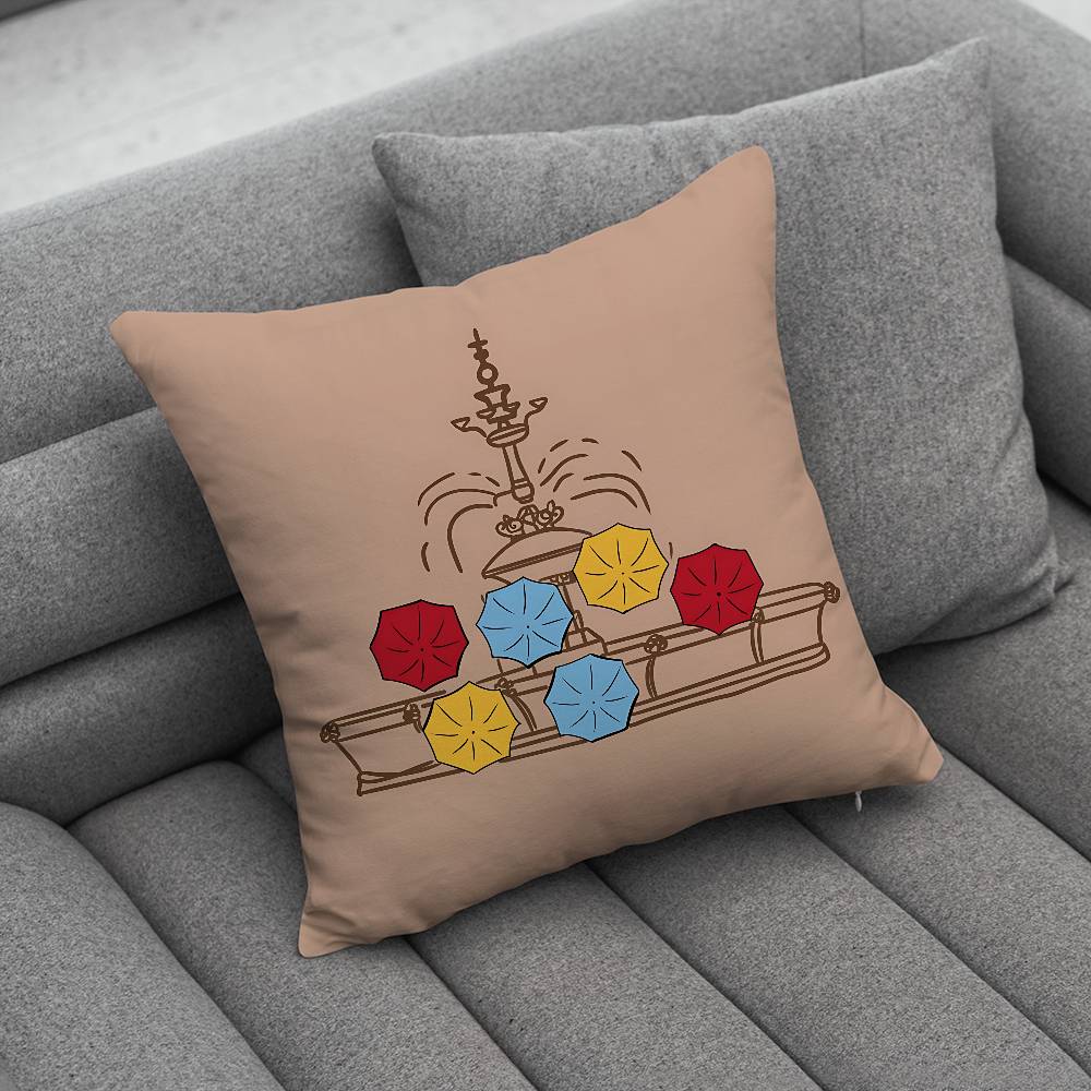 Classic Friends TV Show Pillow Case For Home Bedroom Car Office Decoration Living Room Sofa Cushion Cover Suitable