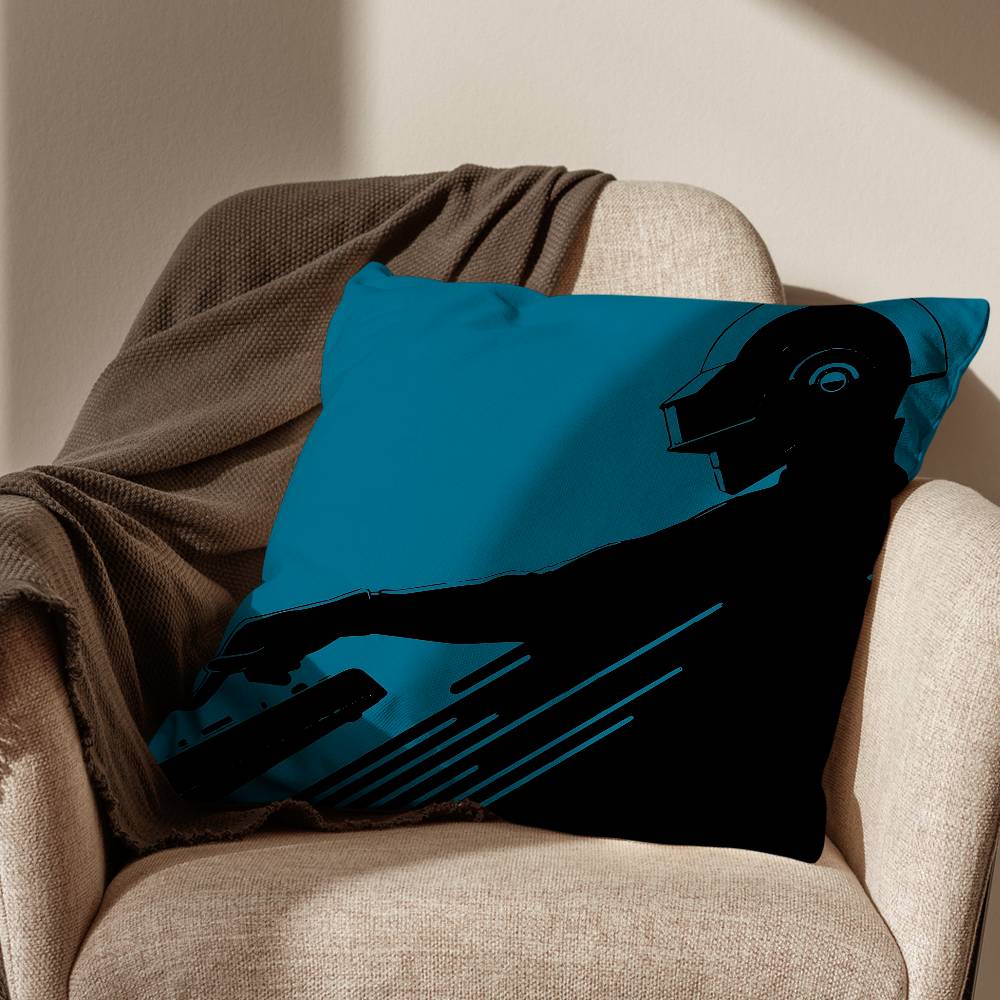 

Band cool Daft Punk Pillow Case Pillow Case Living Room Sofa Cushion Cover Suitable For Home Bedroom Room Decoration 30x30cm