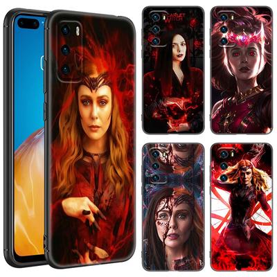 Scarlet Witch Phone Case For Huawei Pura 70 Ultra P20 P30 P40 Lite P60 Art P50 Pro P50E P Smart 2018 2019 2020 2021