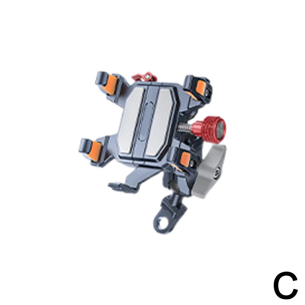 

Универсальный держатель для телефона для мотоцикла - Высококачественный сплав, Амортизация, Держатель для навигации, Мотоаксессуары