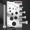 304 Stainless Steel Metric Screw Ruler, Industrial Grade Precision Pitch Measurement Diameter Pitch Caliper