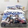 Attention New-Jeans Album Bedding Set Duvet Cover Bed Set Quilt Cover Pillowcase Comforter King Queen Size Boys Adult