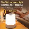 Led Night Lights Touch Bedside Lamp 3-Color Dimmable USB Rechargeable Portable Table Lamps for Bedroom Living Room Office Desk